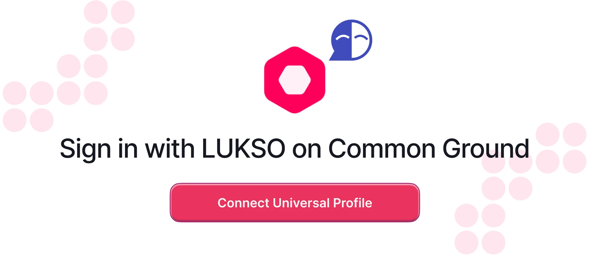 Universal Profiles by LUKSO are live on Common Ground